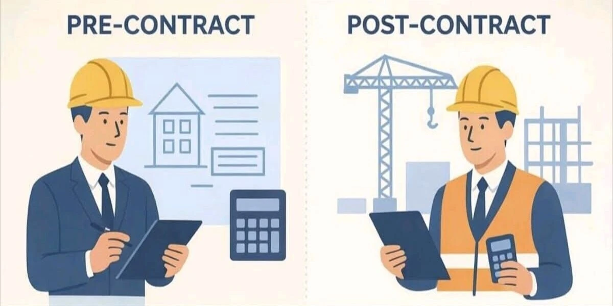 Pre-Contract vs. Post-Contract Management in Engineering
